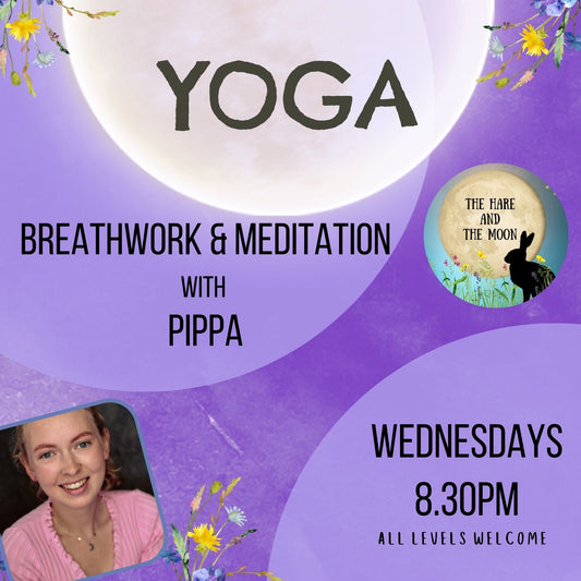 Healing Breathwork and Meditation with Pippa - 8.30pm - Wednesdays