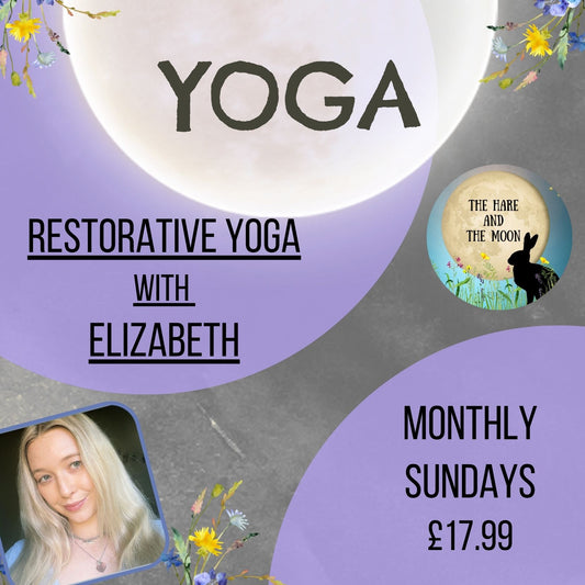 Restorative Yoga with Elizabeth - Monthly - Sunday Afternoons