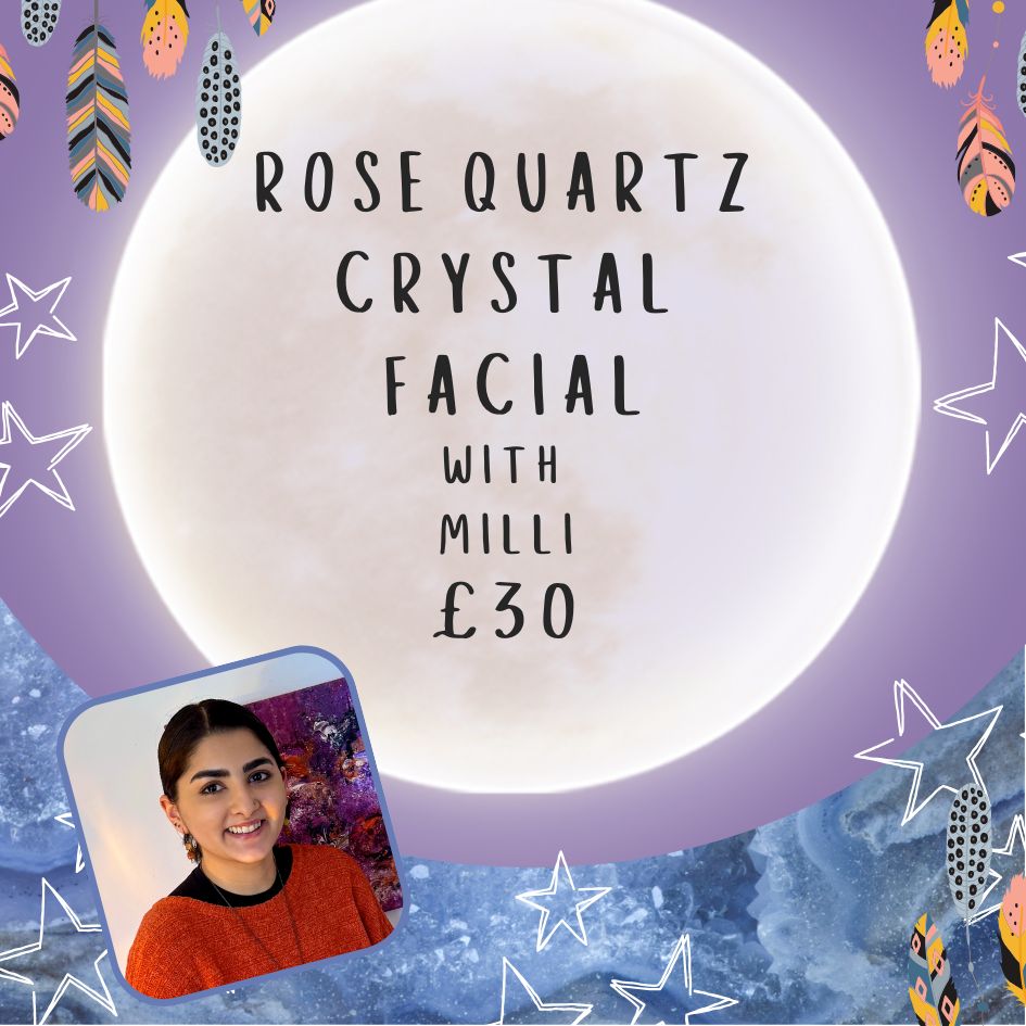 Rose Quartz Crystal Facial with Milli