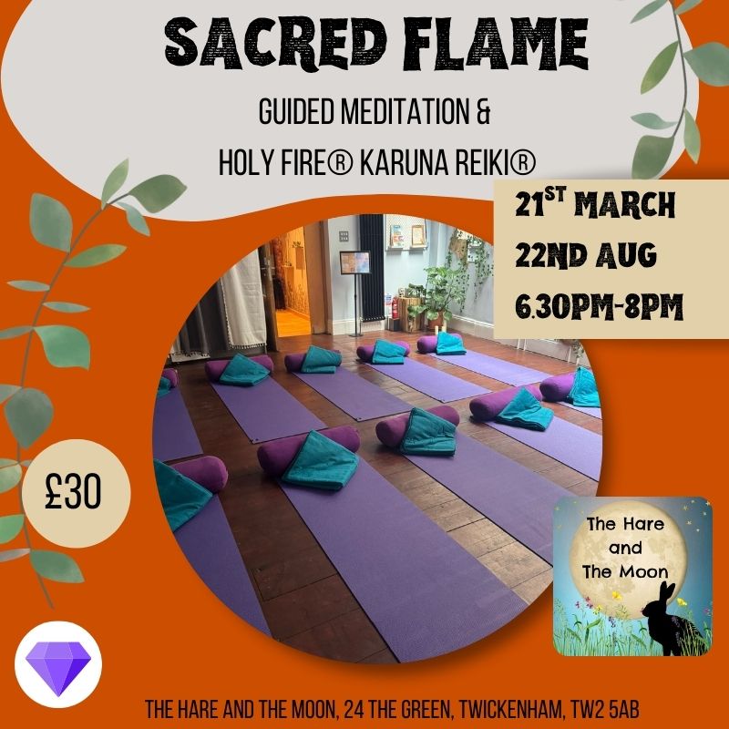 Sacred Flame – Guided Meditation & Holy Fire® Karuna Reiki®