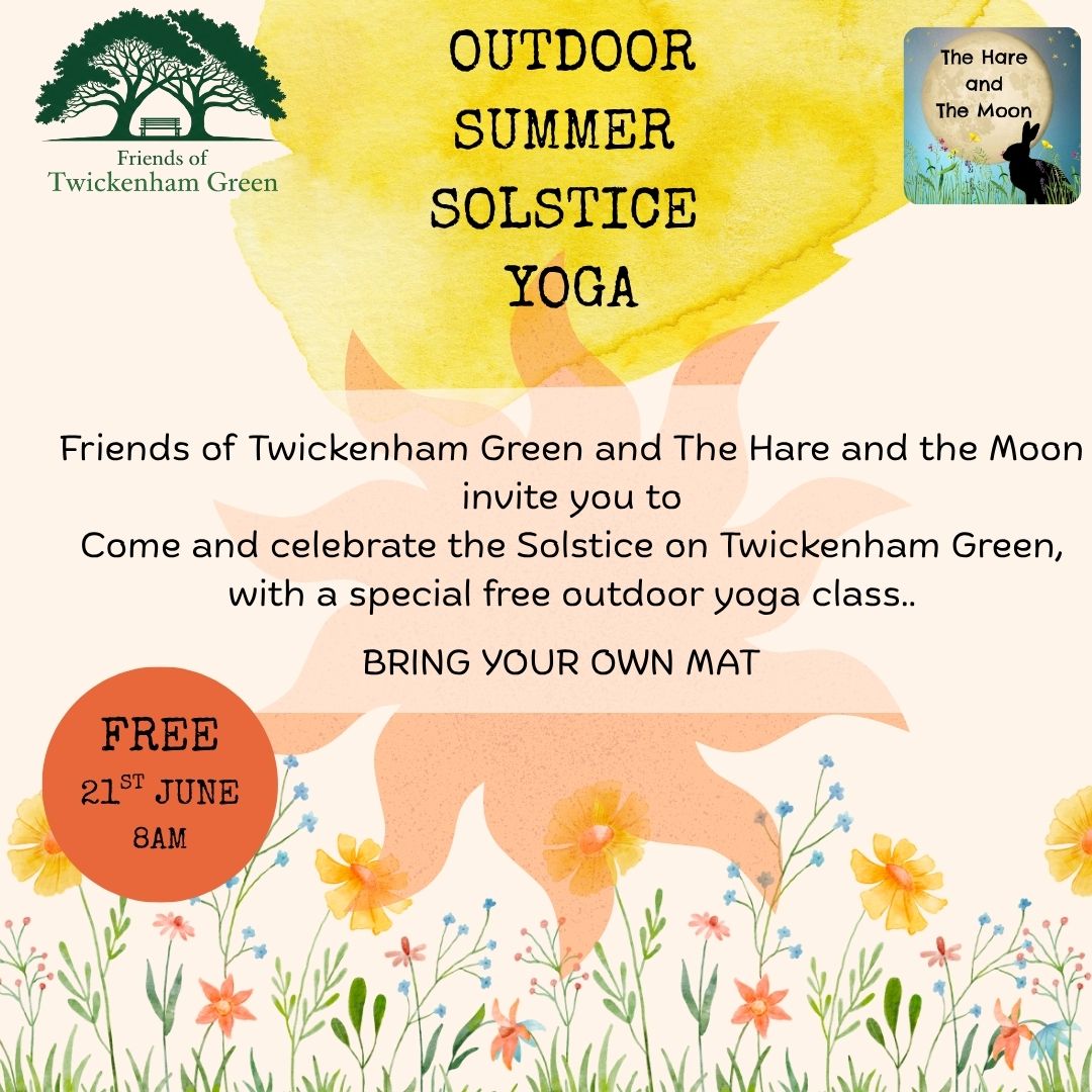 Summer Solstice Yoga on Twickenham Green - FREE CLASS
