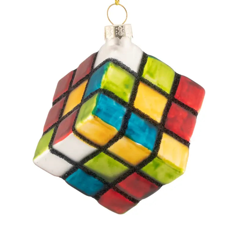 Cube Puzzle Shaped Bauble - RUBYXM261