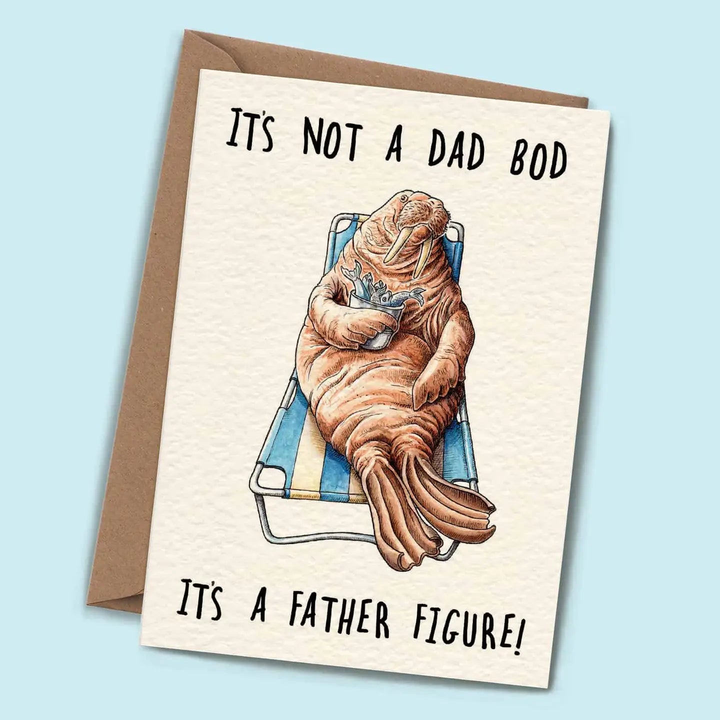 Dad Bod Card - Father's Day Greeting Card - FD05