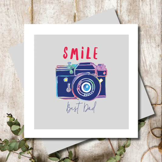 Dad Camera Father's Day Greeting Card - FD2304
