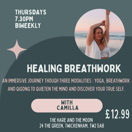 Healing Breathwork with Camilla - Biweekly - 7.30pm - Thursdays