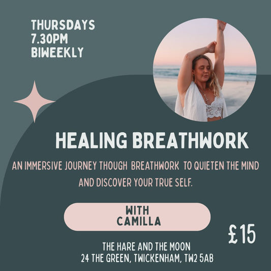 Healing Breathwork with Camilla - Biweekly - 7.30pm - Thursdays