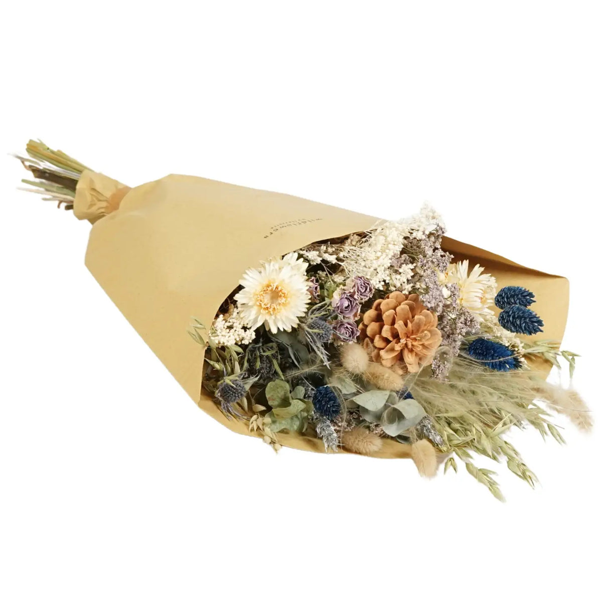 Dried Flowers Field Bouquet – Silver Frost - Large - DF846