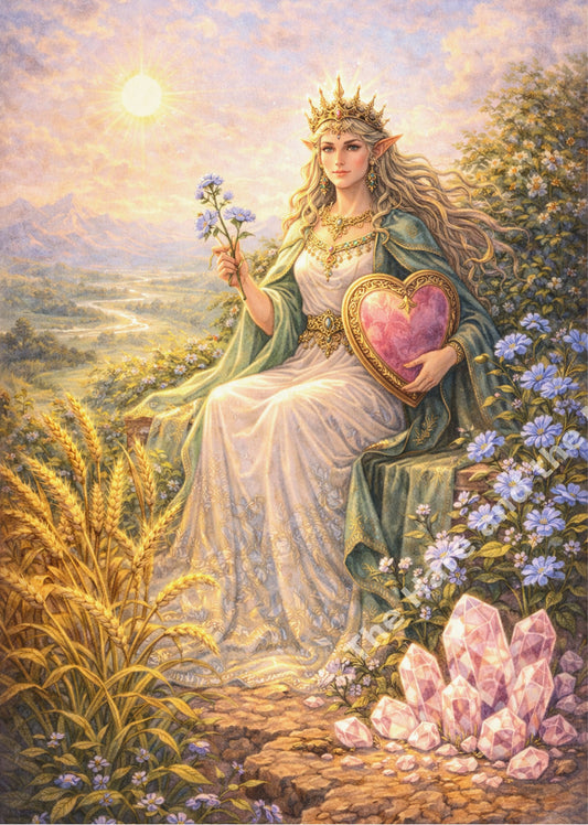 The Empress - A3 Tarot Prints - The Hare and the Moon - TAPR3