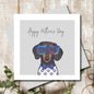 Ellydogbowtie Father's Day Greeting Card - FD2305
