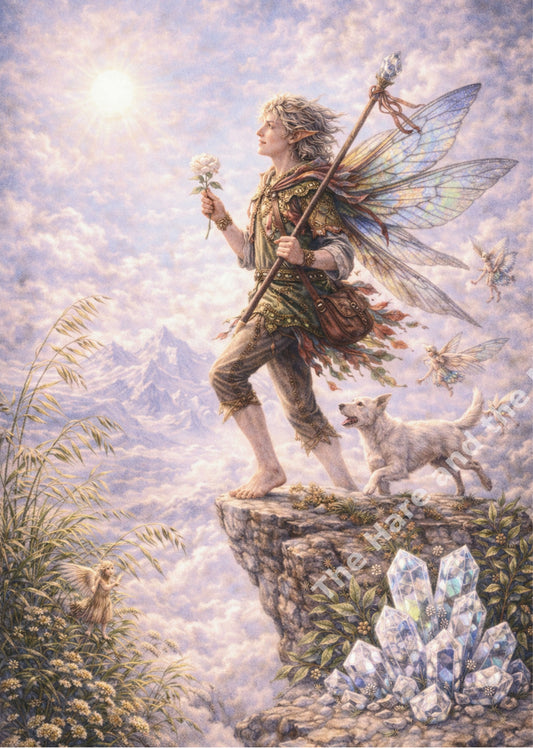 The Fool - A3 Tarot Prints - The Hare and the Moon - TAPR1