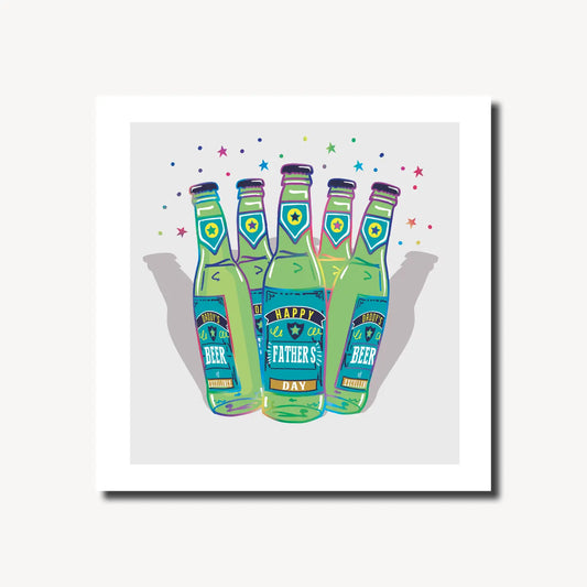 Father's Day Beers Father's Day Greeting Card - FD2506