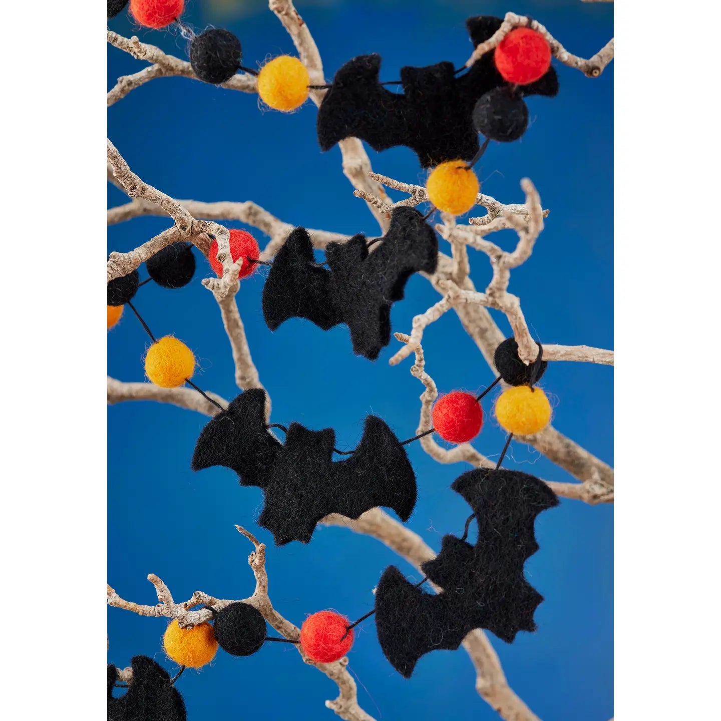 Felt Bat Halloween Garland - STRING27