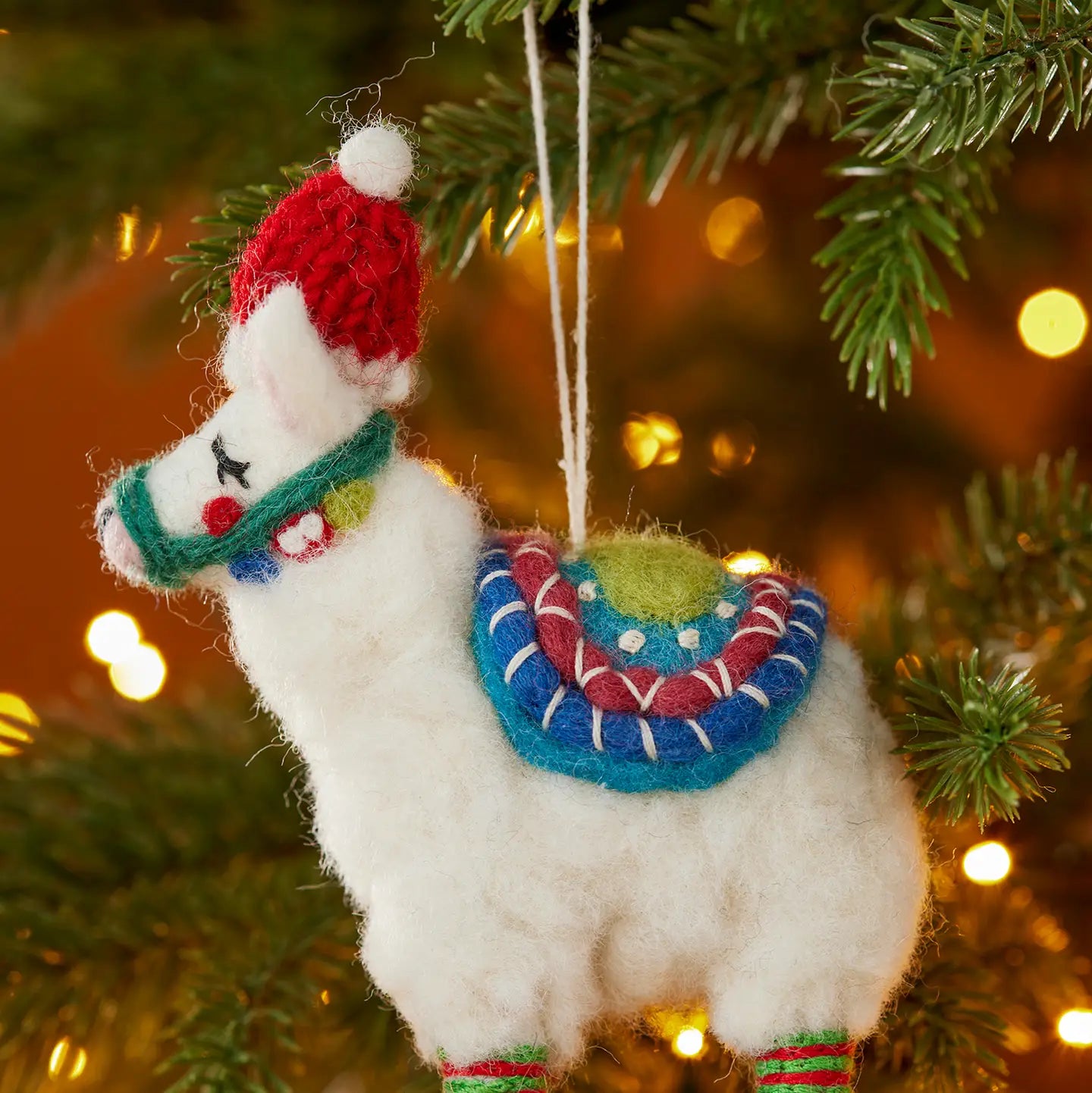 Felt Llama Decoration - HDEC315
