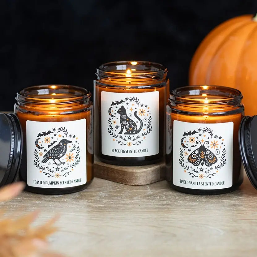 Frightful Folk Scented Halloween Candles - SOLD INDIVIDUALLY