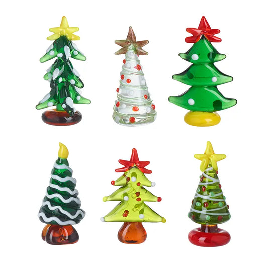 Glass Christmas Tree Decorations - JNJ138
