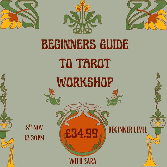 Beginners Guide to Tarot Workshop - 8th November