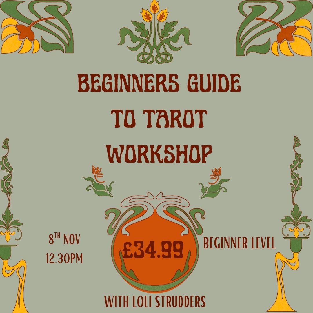 Beginners Guide to Tarot Workshop - 8th November