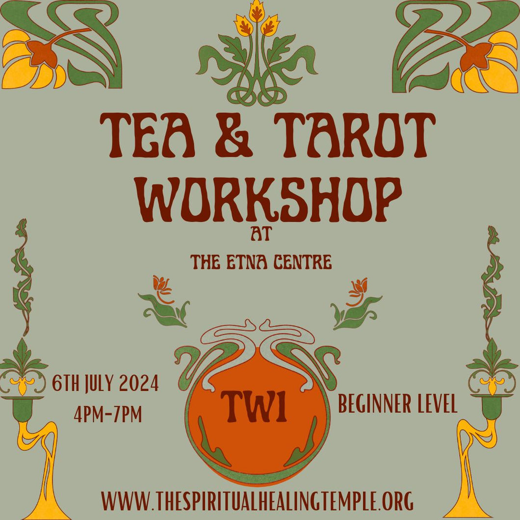 Tea and Tarot Workshop - 6th July 2024