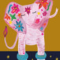 Carnival Elephant Greetings Card - HCWB347