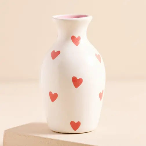 Heart Tiny Bud Vase