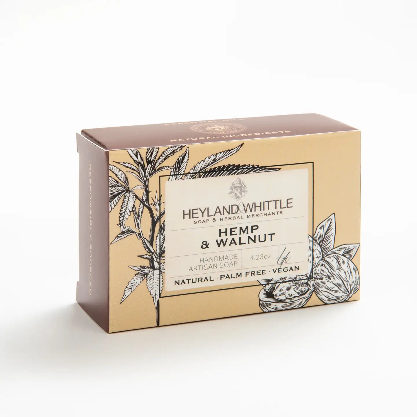 Hemp & Walnut Soap