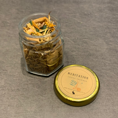 Hand-Blended Loose Incense - Meditation