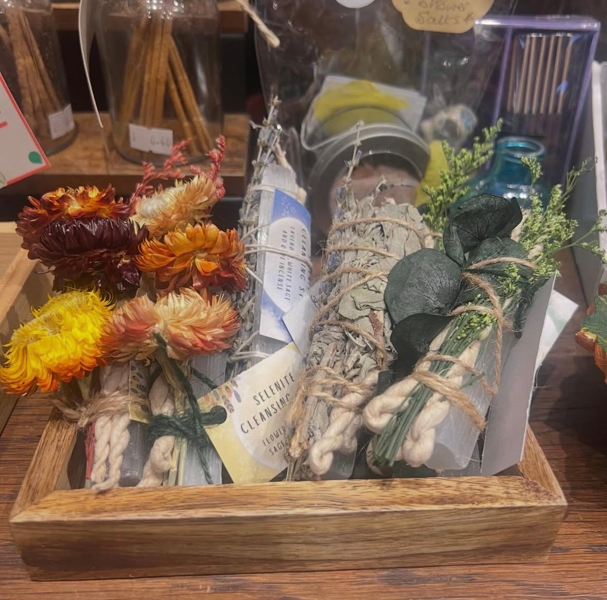 Selenite cleansing stick bundle scs1 scs2 scs3