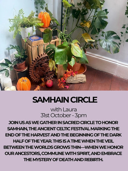 Samhain/Halloween Seasonal Celebration Circle & Workshop - 31st October