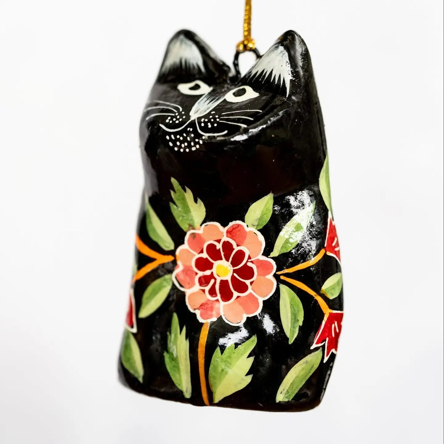 Indian 18 Floral Hanging Cat - INDIAN18CAT