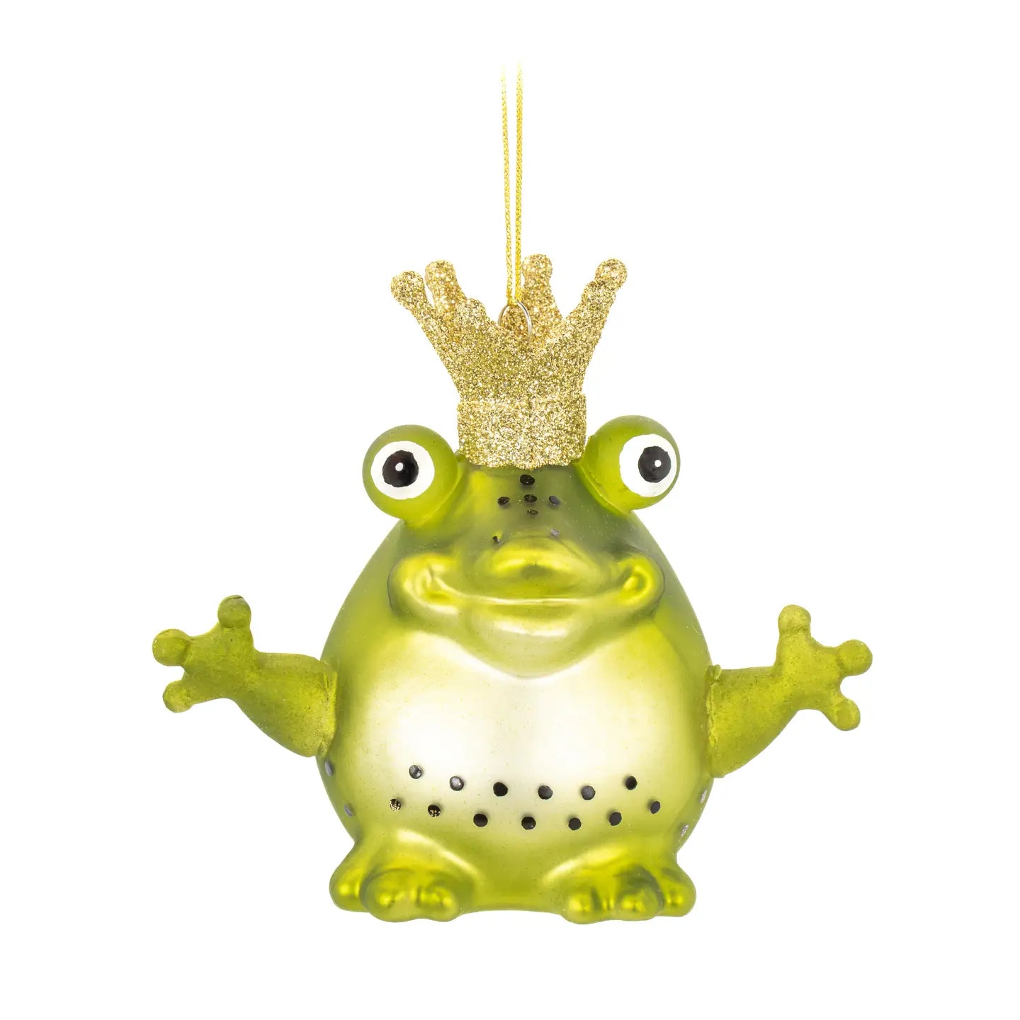 King Frog Shaped Bauble - LINXM354