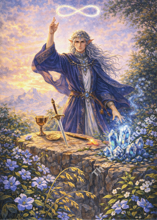 The Magician - A3 Tarot Prints - The Hare and the Moon - TAPR2