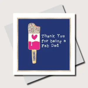 Fab Dad Father's Day Greeting Card - FD2505