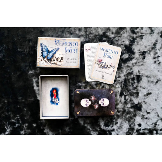 Memento Mori: 36 Mini Affirmation Cards To Embrace Life