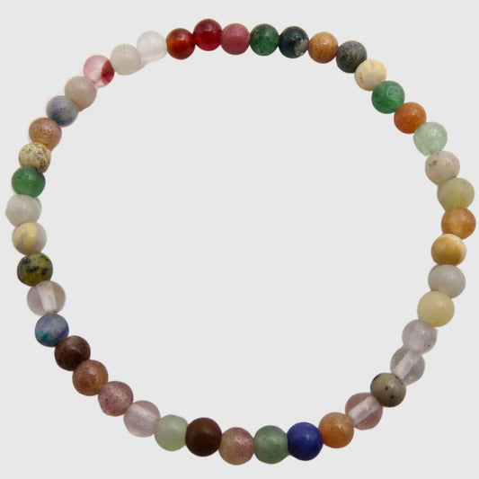Mixed Gemstone Mini Bead Bracelet - MI24