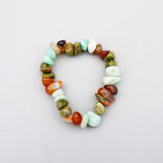 Mixed Gemstone Bracelet – Autumn - AUT1