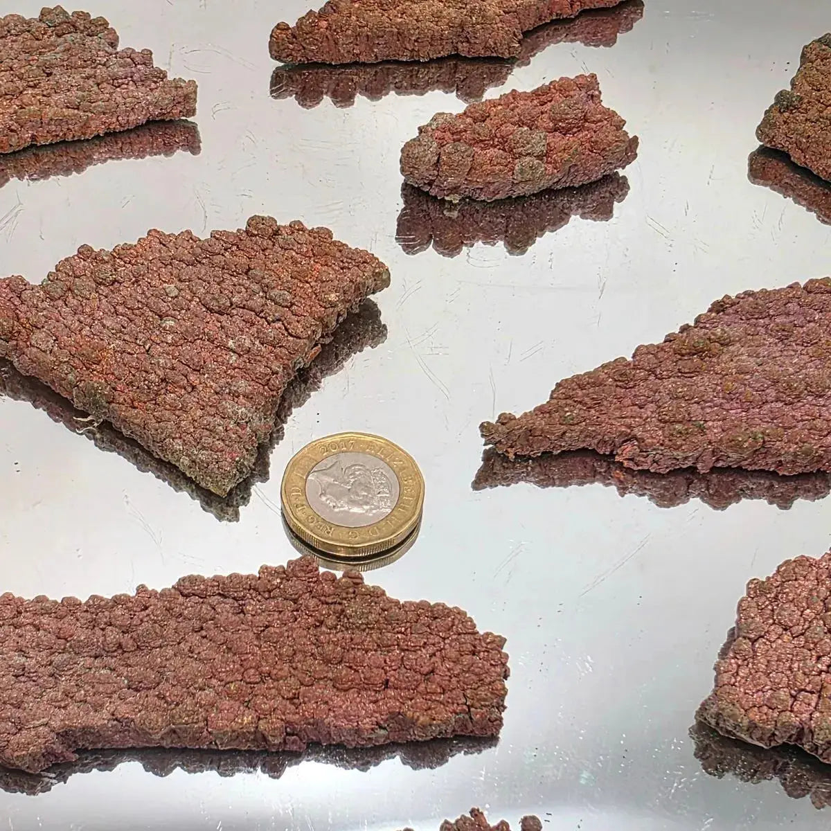 Natural Copper Crystal Slice - COP1 - The Stone of Energy and Amplification