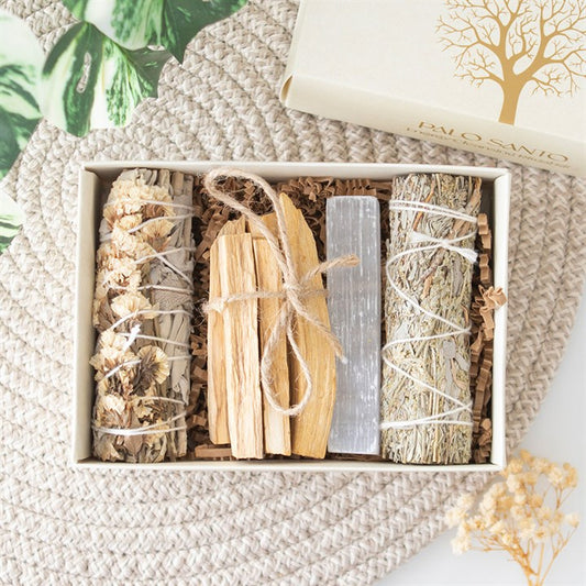 PALO SANTO ENERGY CLEANSING RITUAL KIT