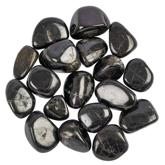 Purpurite and Manganese Tumble Stone - Stone of Spiritual Insight and Transformation