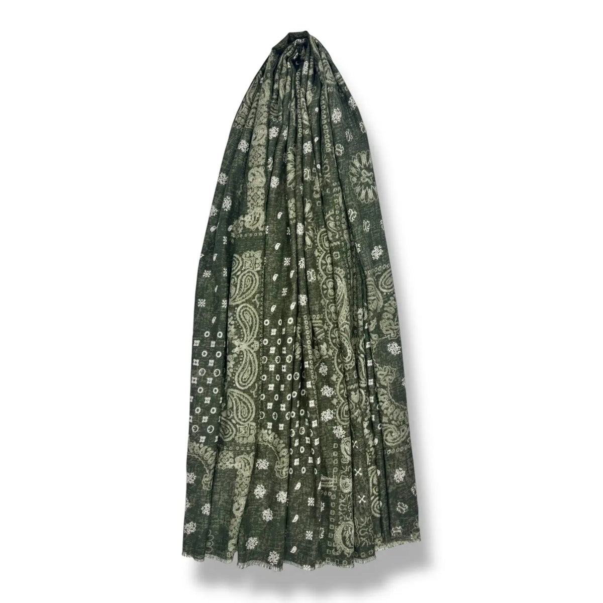 Paisley Patch Print - WV BANDANA KHAKI