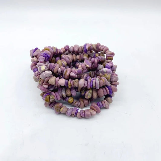 Phosphosiderite Chip Bracelet - CB511