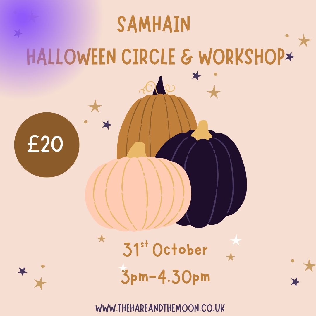 Samhain/Halloween Seasonal Celebration Circle & Workshop...