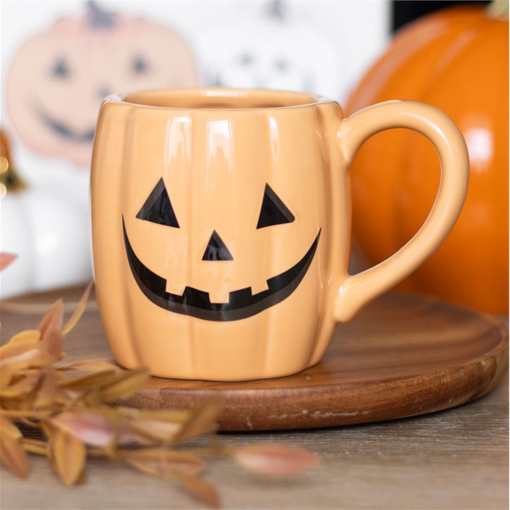Pumpkin Shaped Mug