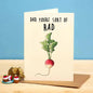Rad Dad Card - Father's Day Greeting Card - FD08