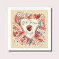 Sybil Love Rwed Jasper Greeting Card - SYL06