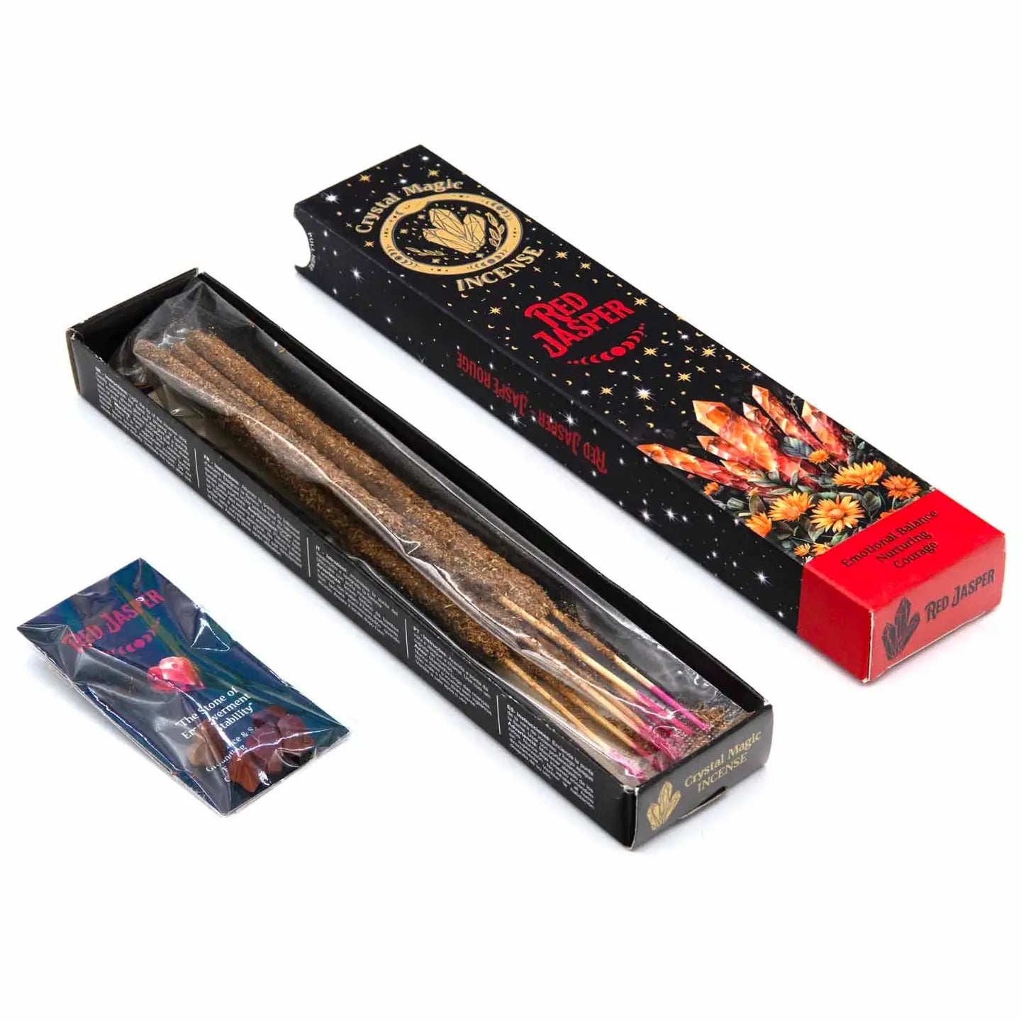 Red Jasper Crystal Magic Incense