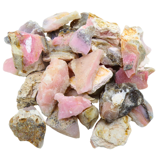 Rough Pink Opal Pieces - The Stone of Hope