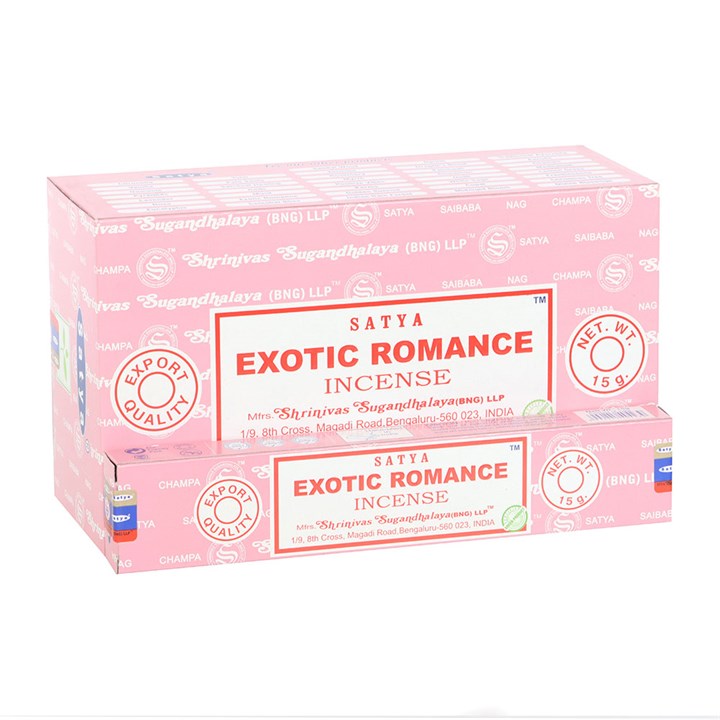 Satya Exotic Romance Incense Sticks