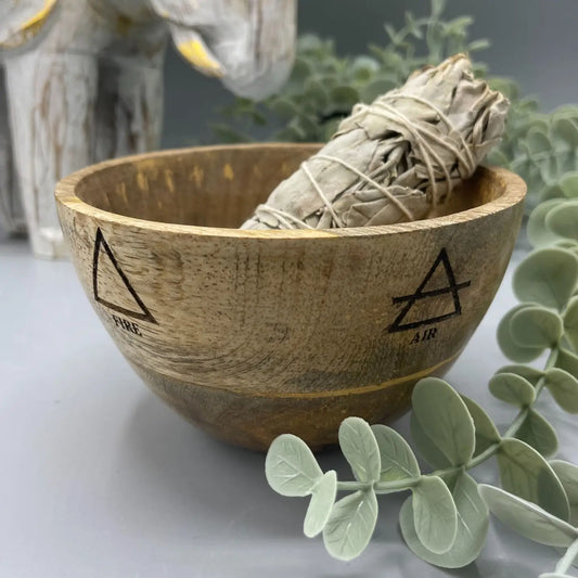 Smudge and Ritual Offerings Bowl - Four Elements