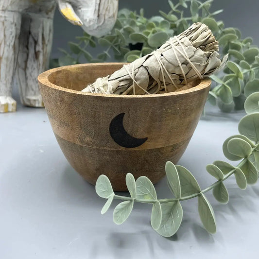Smudge and Ritual Offerings Bowl - Three Moons