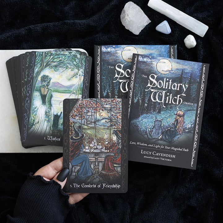 Solitary Witch Oracle Cards – The Hare and the Moon